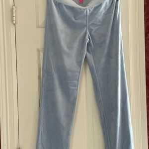 Lilly Pulitzer Light Blue Velvet Pants